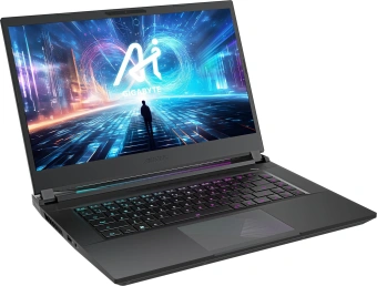 Ноутбук Gigabyte Aorus 15 BKG Core Ultra 7 155H 16Gb SSD1Tb NVIDIA GeForce RTX4060 8Gb 15.6" IPS QHD (2560x1440) Windows 11 Home black WiFi BT Cam (BKG-13KZ754SH) - купить недорого с доставкой в интернет-магазине