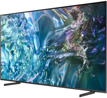 Телевизор QLED Samsung 75" QE75Q60DAUXRU Series 6 серый 4K Ultra HD 60Hz DVB-T2 DVB-C DVB-S2 USB WiFi Smart TV (RUS) - купить недорого с доставкой в интернет-магазине