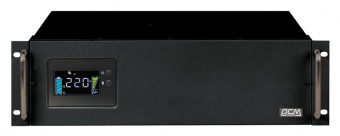 Источник бесперебойного питания Powercom King Pro RM KIN-3000AP LCD 2400Вт 3000ВА черный - купить недорого с доставкой в интернет-магазине
