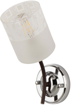 Светильник Hiper Sally H010-1 настен. черный/хром - купить недорого с доставкой в интернет-магазине