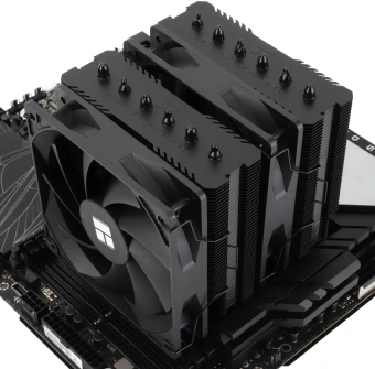Устройство охлаждения(кулер) Thermalright Peerless Assassin 120 SE Soc-AM5/AM4/1200/1700/1851 черный 4-pin 25.6dB Al+Cu 730gr Ret (PA120-SE-BL) - купить недорого с доставкой в интернет-магазине
