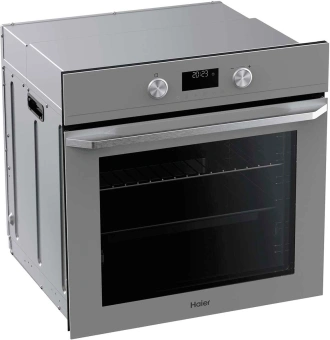 Духовой шкаф Электрический Haier HOQ-K5AAN3GG серый/серебристый - купить недорого с доставкой в интернет-магазине