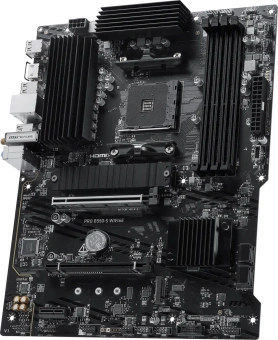 Материнская плата MSI PRO B550-S WIFI6E Soc-AM4 AMD B550 4xDDR4 ATX AC`97 8ch(7.1) GbLAN RAID+HDMI - купить недорого с доставкой в интернет-магазине