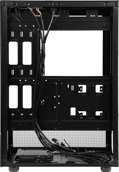 Корпус Formula Crystal Z1 черный без БП ATX 3x120mm 2xUSB2.0 1xUSB3.0 audio bott PSU - купить недорого с доставкой в интернет-магазине