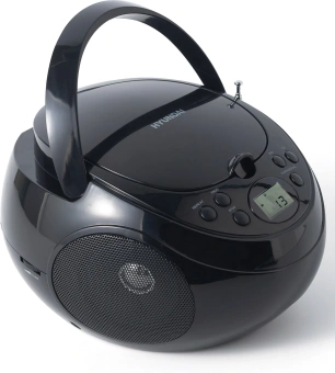 Аудиомагнитола Hyundai H-CD3301 черный 4Вт CD CDRW MP3 FM(dig) - купить недорого с доставкой в интернет-магазине