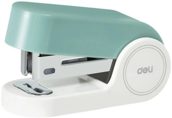 Степлер мини Deli EK203-GR EK203 24/6 26/6 (15листов) встроенный антистеплер зеленый 15скоб металл/пластик коробка - купить недорого с доставкой в интернет-магазине