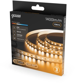 Лента Gauss 5м (23637032010) - купить недорого с доставкой в интернет-магазине