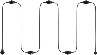 Сетевой удлинитель Buro BU-PDS6.7/B 7м (6 розеток) черный (пакет ПЭ) - купить недорого с доставкой в интернет-магазине