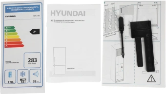 Холодильник Hyundai HBR 1786 2-хкамерн. белый - купить недорого с доставкой в интернет-магазине