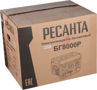 Генератор Ресанта БГ 8000 Р 6.5кВт - купить недорого с доставкой в интернет-магазине