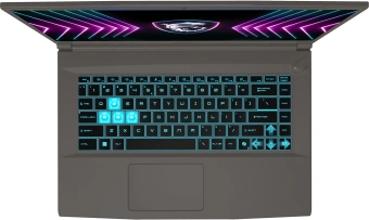 Ноутбук MSI Thin 15 B2RVE-3450XRU Core 5 210H 16Gb SSD512Gb NVIDIA GeForce RTX4050 6Gb 15.6" IPS FHD (1920x1080) без ОС grey WiFi BT Cam (9S7-16R831-3450) - купить недорого с доставкой в интернет-магазине