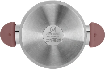 Кастрюля Rondell Bueno RDS-1587 2.8л. d=20см (с крышкой) стальной - купить недорого с доставкой в интернет-магазине