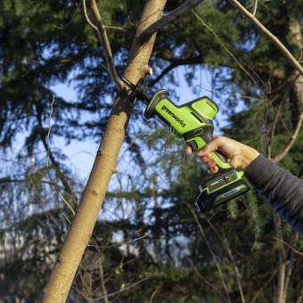 Сабельная пила Greenworks GPT-CRS-25 аккум. (1200507CUA) - купить недорого с доставкой в интернет-магазине