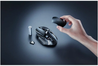 Мышь Razer Basilisk V3 X Hyperspeed черный оптическая 18000dpi беспров. USB 9but (RZ01-04870100-R3G1) - купить недорого с доставкой в интернет-магазине