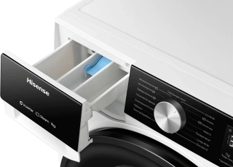 Стиральная машина Hisense WF3S7021BWU класс: A+++ загр.фронтальная макс.:7кг белый инвертор - купить недорого с доставкой в интернет-магазине