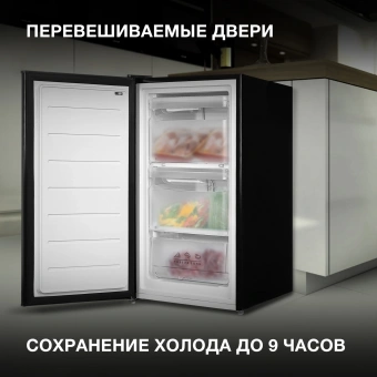 Морозильная камера Hyundai CU1007 черный - купить недорого с доставкой в интернет-магазине