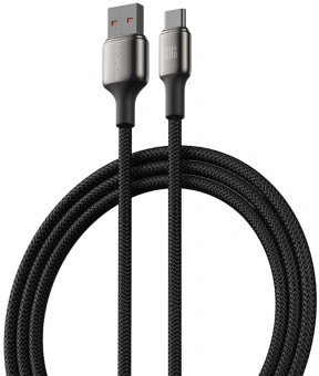 Кабель Romoss CB303A 1746962 USB (m)-USB Type-C (m) 2м черный - купить недорого с доставкой в интернет-магазине