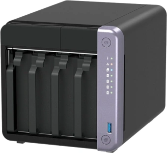 Сетевое хранилище NAS Qnap TS-432X-4G 4-bay настольный Alpine AL-524 - купить недорого с доставкой в интернет-магазине
