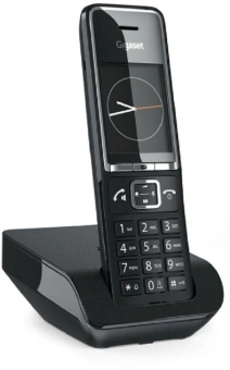 Р/Телефон Dect Gigaset Comfort 550 RUS черный АОН - купить недорого с доставкой в интернет-магазине