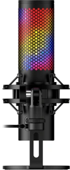 Микрофон проводной HyperX QuadCast 2 S 3м черный - купить недорого с доставкой в интернет-магазине