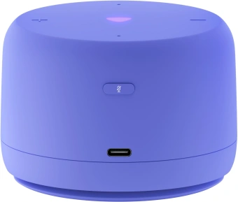 Умная колонка Yandex Станция Лайт 2 без часов Алиса фиолетовый 6W 1.0 BT/Wi-Fi 10м (YNDX-00028VIO) - купить недорого с доставкой в интернет-магазине