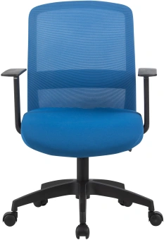 Кресло Cactus CS-MC333-BL темно-синий сиденье темно-синий сетка/ткань низк.спин. крестов. пластик пластик черный - купить недорого с доставкой в интернет-магазине