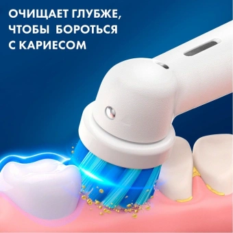 Зубная щетка электрическая Oral-B Vitality Pro Kids голубой - купить недорого с доставкой в интернет-магазине