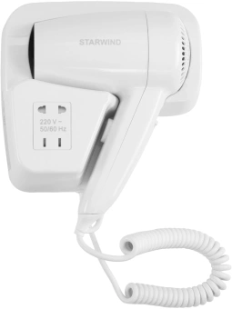 Фен Starwind SW-HD872 1100Вт белый - купить недорого с доставкой в интернет-магазине