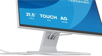 Монитор Iiyama 21.5" ProLite T2252MSC-W2AG белый IPS LED 5ms 16:9 HDMI M/M матовая 250cd 178гр/178гр 1920x1080 60Hz DP FHD USB Touch 4.5кг - купить недорого с доставкой в интернет-магазине