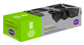 Картридж лазерный Cactus CS-TN241Y TN-241Y желтый (1400стр.) для Brother HL-3170CDW - купить недорого с доставкой в интернет-магазине