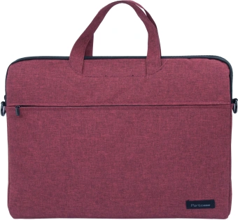 Сумка для ноутбука 15.6" Portcase KCB-165 Bordo бордовый нейлон/полиэстер - купить недорого с доставкой в интернет-магазине