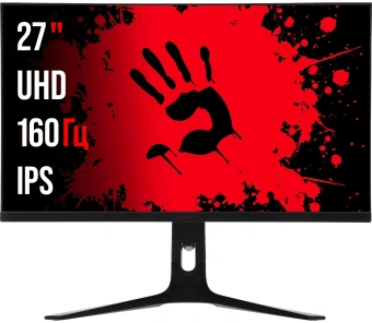 Монитор Bloody 27" MN272U черный IPS LED 1ms 16:9 HDMI M/M матовая HAS 400cd 178гр/178гр 3840x2160 160Hz G-Sync FreeSync DP 4K 6.5кг - купить недорого с доставкой в интернет-магазине