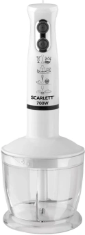 Блендер погружной Scarlett SC-HB42M33 700Вт белый - купить недорого с доставкой в интернет-магазине