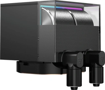 Система водяного охлаждения PcCooler DS360 Display ARGB Soc-AM5/AM4/1200/1700/1851 черный 4-pin 39.8dB Al LCD 310W Ret (DS360-BKAWXY-GL) - купить недорого с доставкой в интернет-магазине