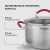 Кастрюля Rondell Sorge RDS-1219 2.1л. d=18см (с крышкой) стальной - купить недорого с доставкой в интернет-магазине