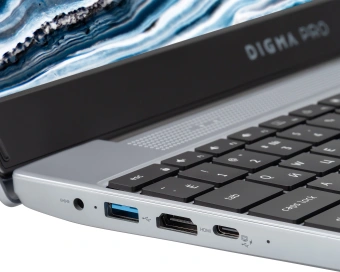 Ноутбук Digma Pro Breve Ryzen 5 Pro 5675U 8Gb SSD512Gb AMD Radeon 15.6" IPS FHD (1920x1080) Windows 11 Professional silver WiFi BT Cam 4500mAh (DN15R5-8DXW06) - купить недорого с доставкой в интернет-магазине