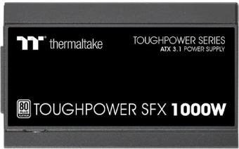 Блок питания Thermaltake SFX 1000W Toughpower SFX1000 Gen.5 80+ platinum 24pin APFC 90mm fan 3xSATA Cab Manag RTL - купить недорого с доставкой в интернет-магазине