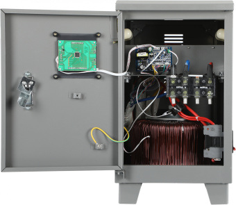 Стабилизатор напряжения Ресанта АСН-15000/1-Ц 15кВА однофазный серый (63/6/11) - купить недорого с доставкой в интернет-магазине