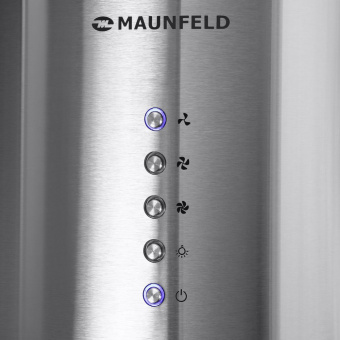 Вытяжка каминная Maunfeld Lee Light Isla 35 Inox нержавеющая сталь управление: кнопочное (1 мотор) - купить недорого с доставкой в интернет-магазине