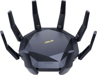 Роутер беспроводной Asus RT-AX89X AX6000 100/1000/10000BASE-T черный - купить недорого с доставкой в интернет-магазине