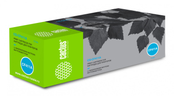 Картридж лазерный Cactus CS-CF411A CF411A голубой (2300стр.) для HP LJ M452DW/DN/NW/M477FDW/M477FDN/M477FNW - купить недорого с доставкой в интернет-магазине