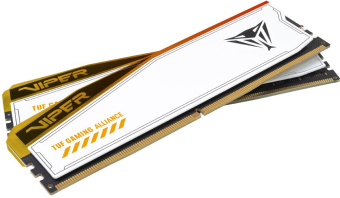Память DDR5 2x16GB 6600MHz Patriot PVER532G66C34KT Viper Elite 5 Tuf Gaming RGB RTL Gaming PC5-52800 CL34 DIMM 288-pin 1.4В kit single rank с радиатором Ret - купить недорого с доставкой в интернет-магазине