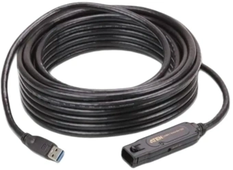 Кабель-удлинитель Aten UE3310-AT-G USB A (m) USB A(f) 10м черный - купить недорого с доставкой в интернет-магазине
