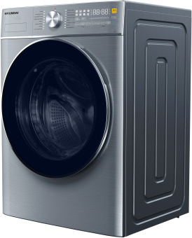 Стиральная машина Hyundai WMD9413 класс: B загр.фронтальная макс.:10кг (с сушкой) темно-серебристый инвертер - купить недорого с доставкой в интернет-магазине
