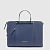 Сумка женская Piquadro Circle CA4021W92/BLU4 с отделением для ноутбука 15.6" синяя натур.кожа