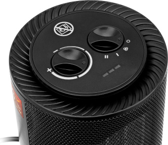 Тепловентилятор Denzel DTFC-1200S 1200Вт черный - купить недорого с доставкой в интернет-магазине