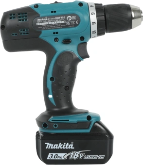 Дрель-шуруповерт Makita DDF453RFE аккум. патрон:быстрозажимной (кейс в комплекте) - купить недорого с доставкой в интернет-магазине