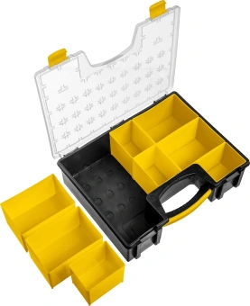 Органайзер Stayer 38033-16_z01 8отд. черный - купить недорого с доставкой в интернет-магазине