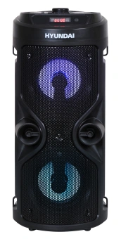 Минисистема Hyundai H-MC150 черный 50Вт FM USB BT SD/MMC - купить недорого с доставкой в интернет-магазине