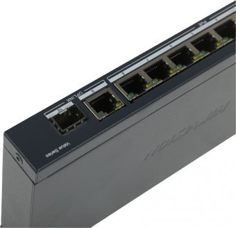 Коммутатор Hikvision DS-3E0510P-E/M(B) 9x1Гбит/с 1SFP 8PoE 58W неуправляемый - купить недорого с доставкой в интернет-магазине